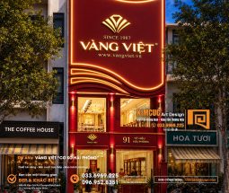Thi Công Biển Hiệu Vàng Việt – 91 Tô Hiệu, Hải Phòng